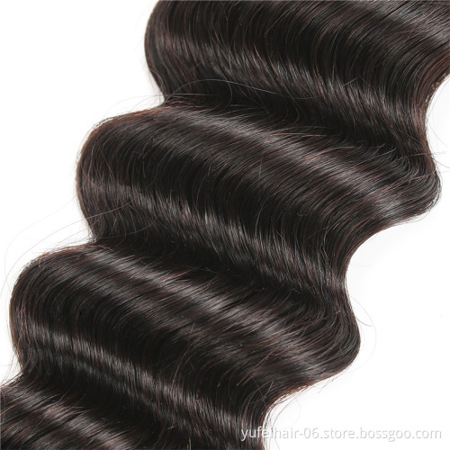 Cuticle Aligned 100 Brazil Remy Hair Weft Raw Brazilian Loose Deep Wave Bundles